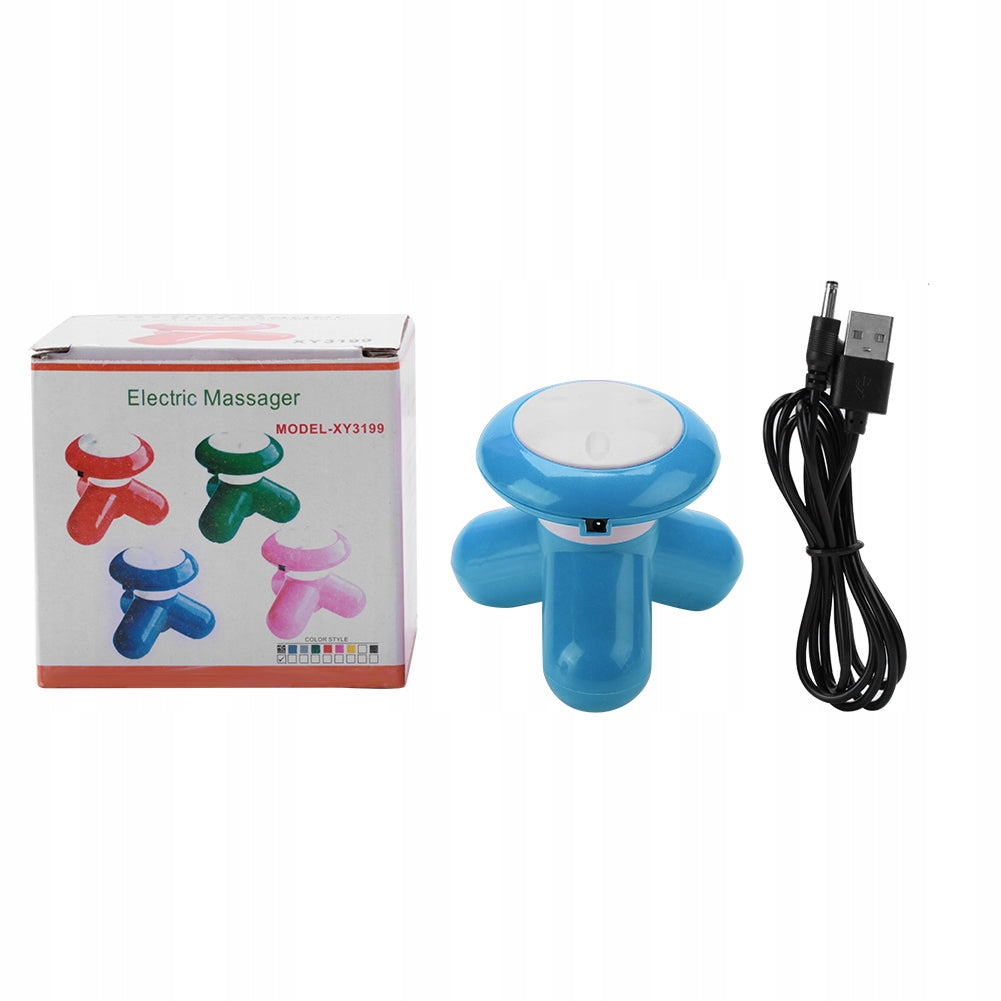 USB Vibration Massager Mini Head Neck Massager Pink Manufacturer code JM15626-02