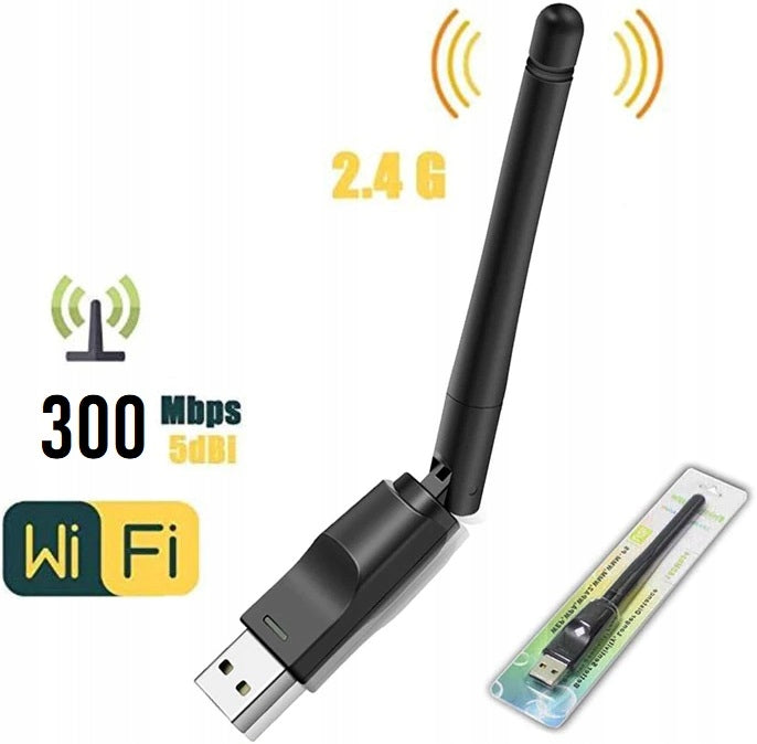USB WIFI 300 Mbps 2.4 WIRELESS NETWORK ADAPTER Manufacturer code 30470352139849