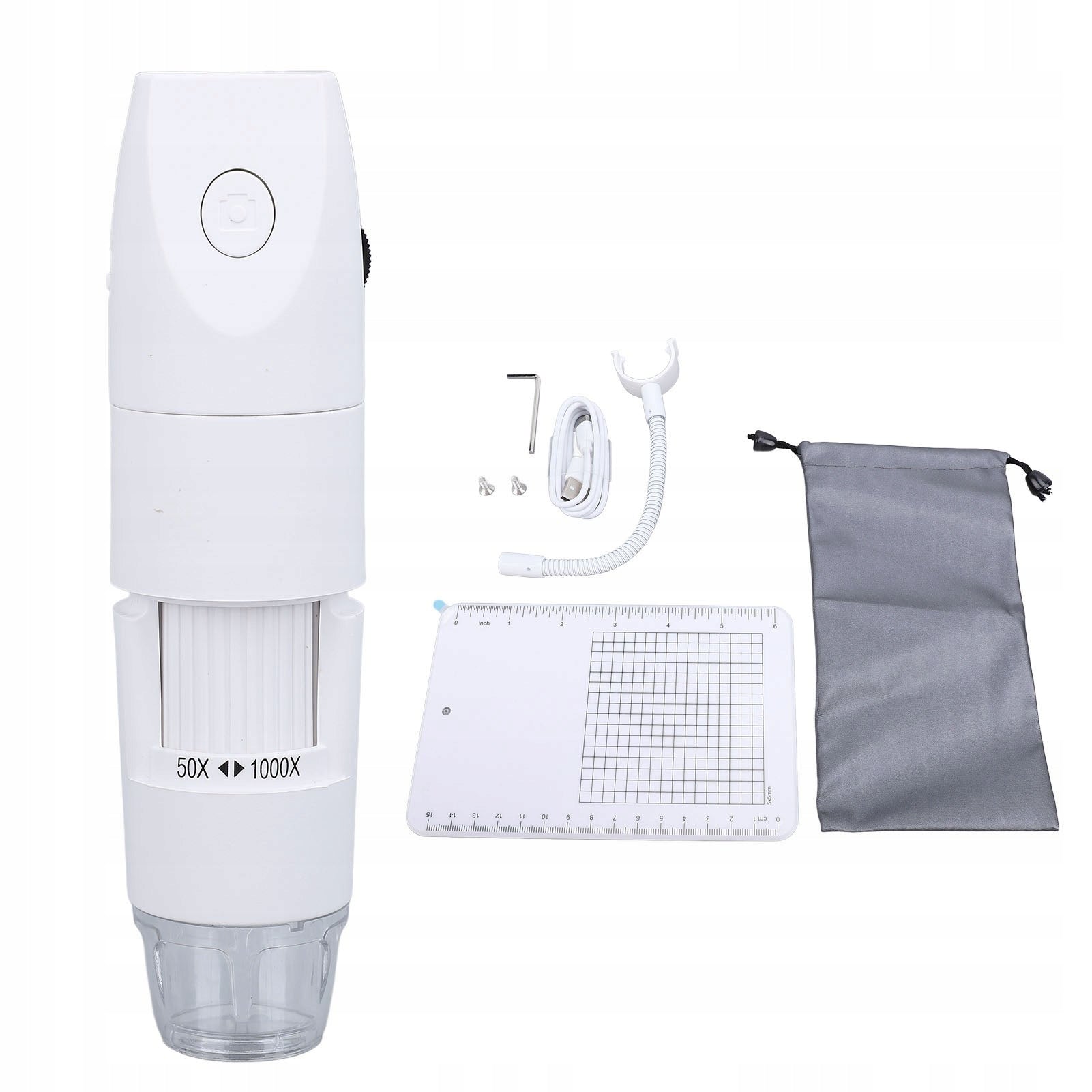 USB WIFI Microscope 1080P 1000X magnification manual setting OO