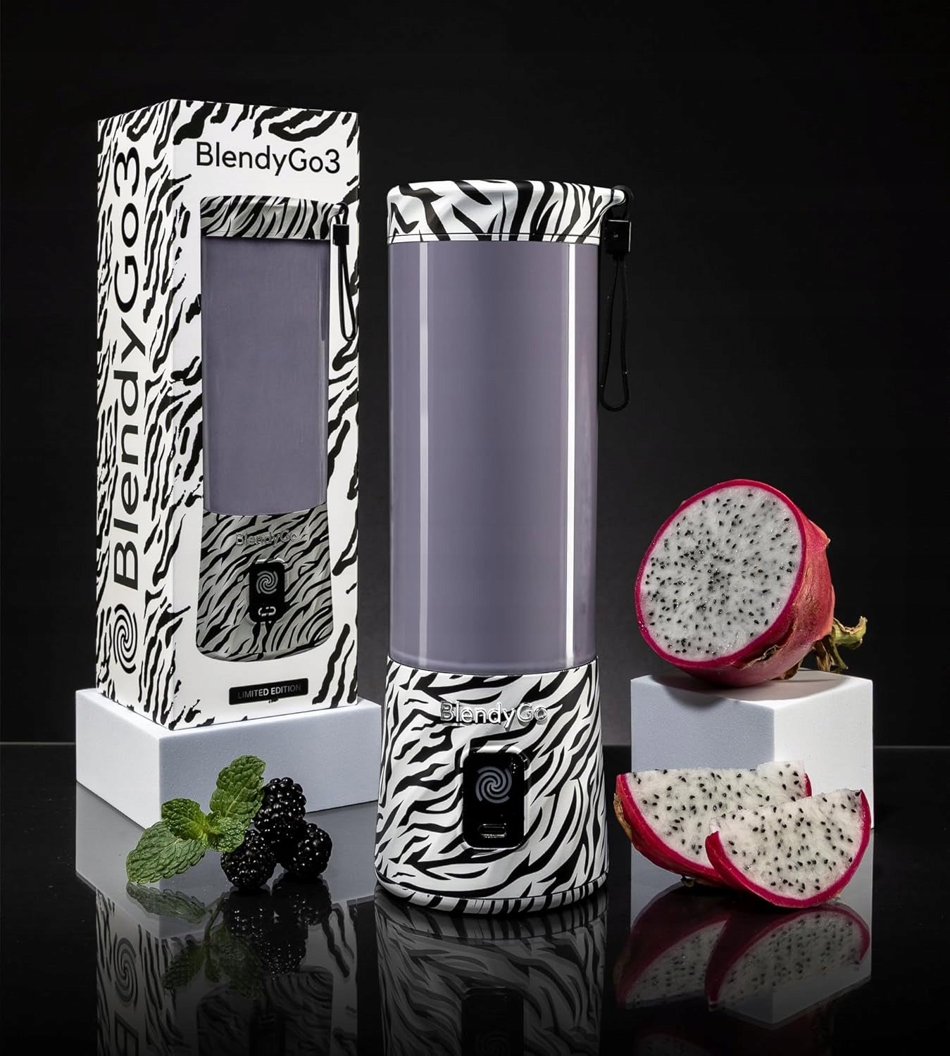 USB WIRELESS BLENDER 550ML MINI PORTABLE SMOOTHIE ICE ZEBRA Manufacturer code 5906104026005