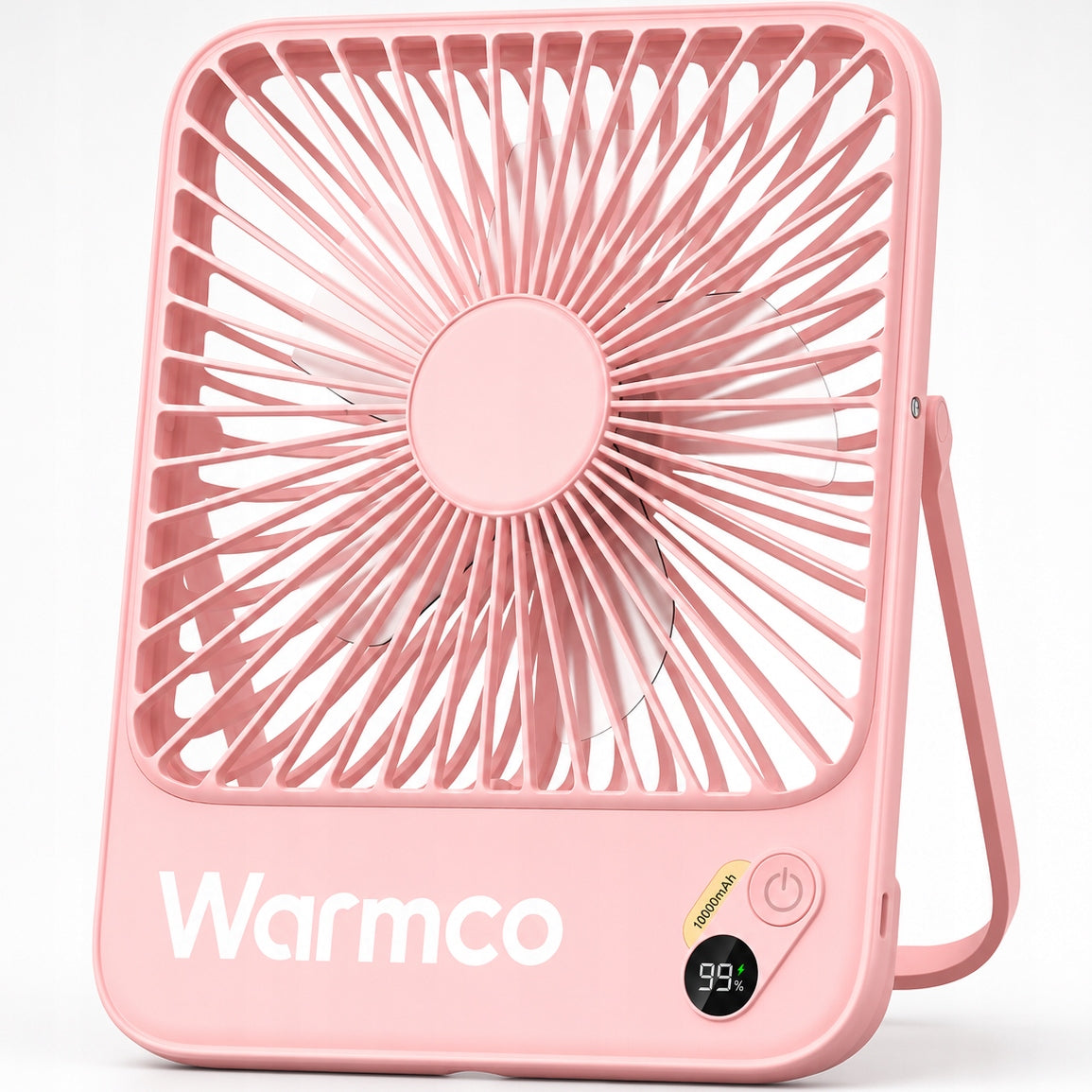 USB Windmill Quiet Mini Desk Fan Camping Cooling 10000mAh Packaging status original