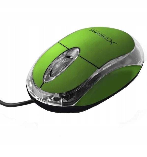 USB Wired Optical Mouse Green