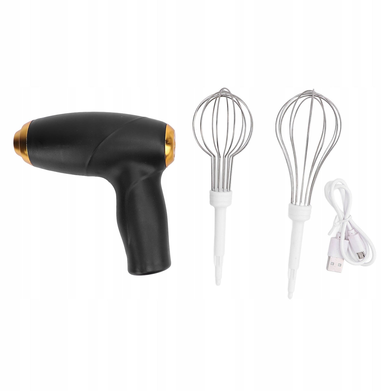 USB Wireless Hand Mixer with Rechargeable Battery, Portable, Handheld, CD Power rating 1 W