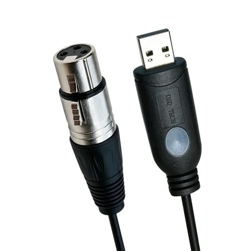 USB XLR CABLE DYNAMIC MICROPHONE 24BIT 96KHZ FOR PODCAST CABLE Manufacturer code SWC5908201482401