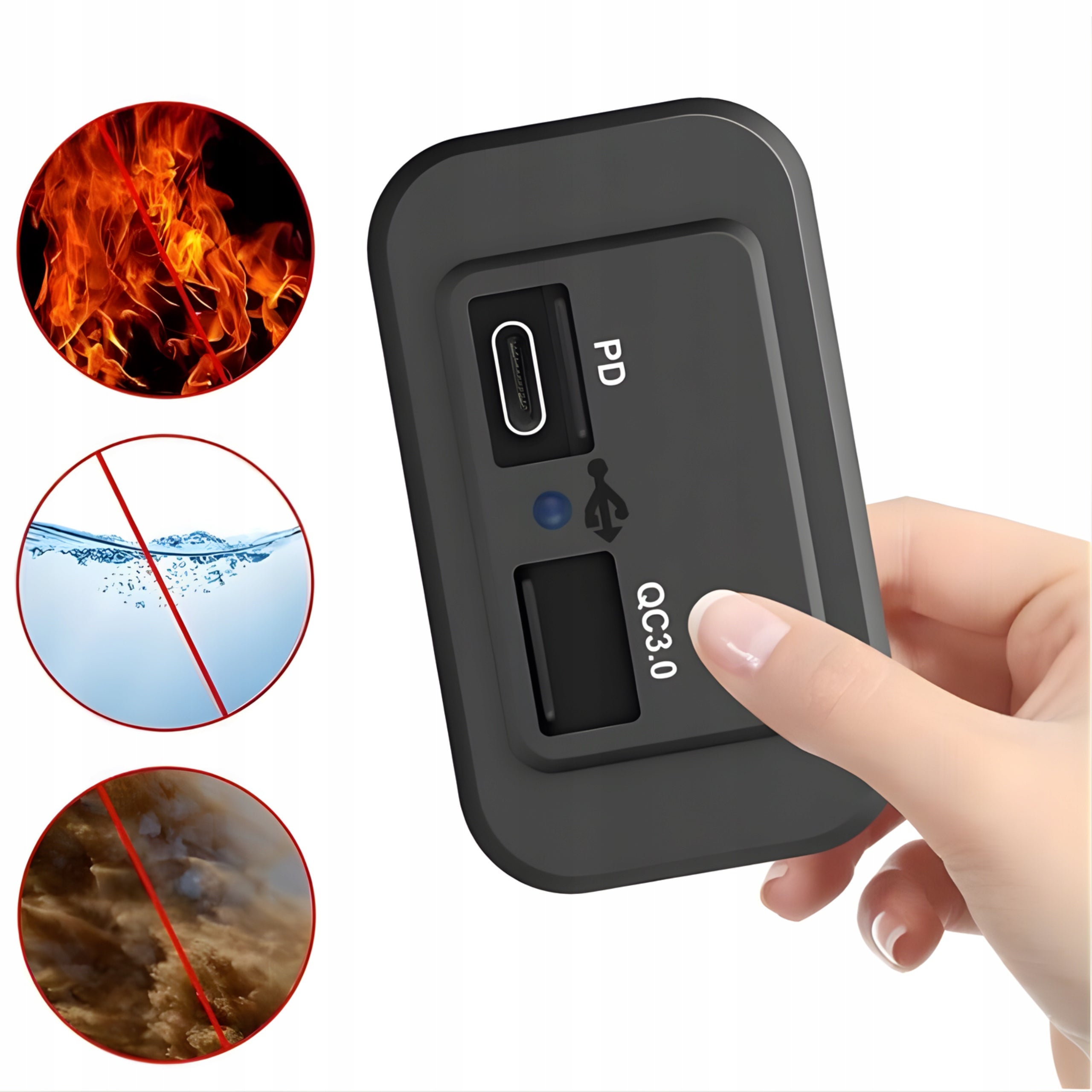 USB and USB-C Car Charger 3A 12 24V QC 3.0 Fast Charging Assembly Manufacturer Carcommerce