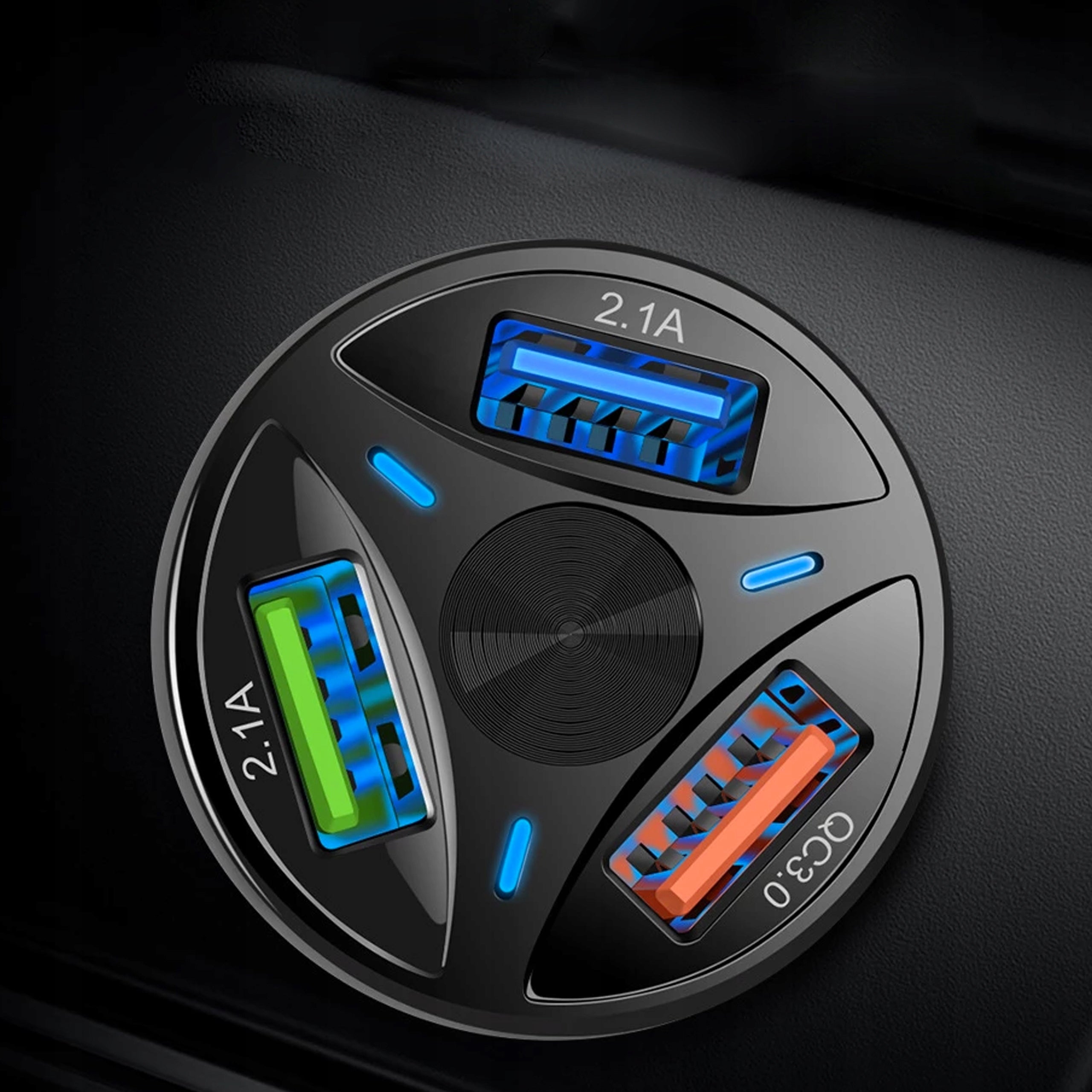 USB car charger Qualcomm 6000 mA Manufacturer code Do Auta telefonu komórki 6A