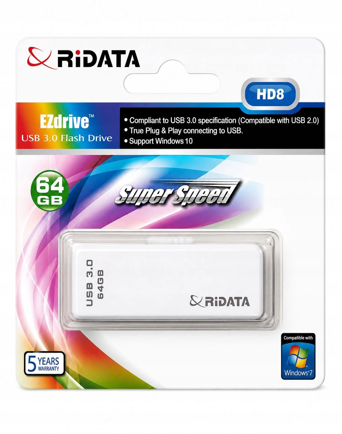USB flash disk 64GB HD8 USB3.0 RIDATA WT