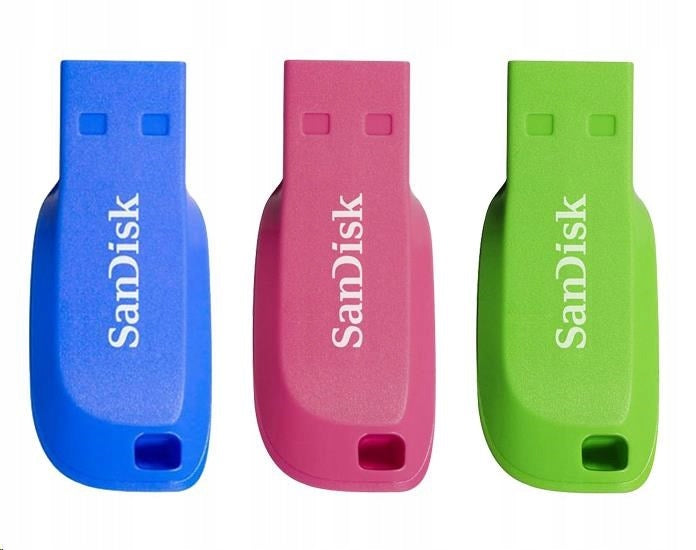 USB flash disk SanDisk Cruzer Blade 16 GB USB 2.0, vícebarevný