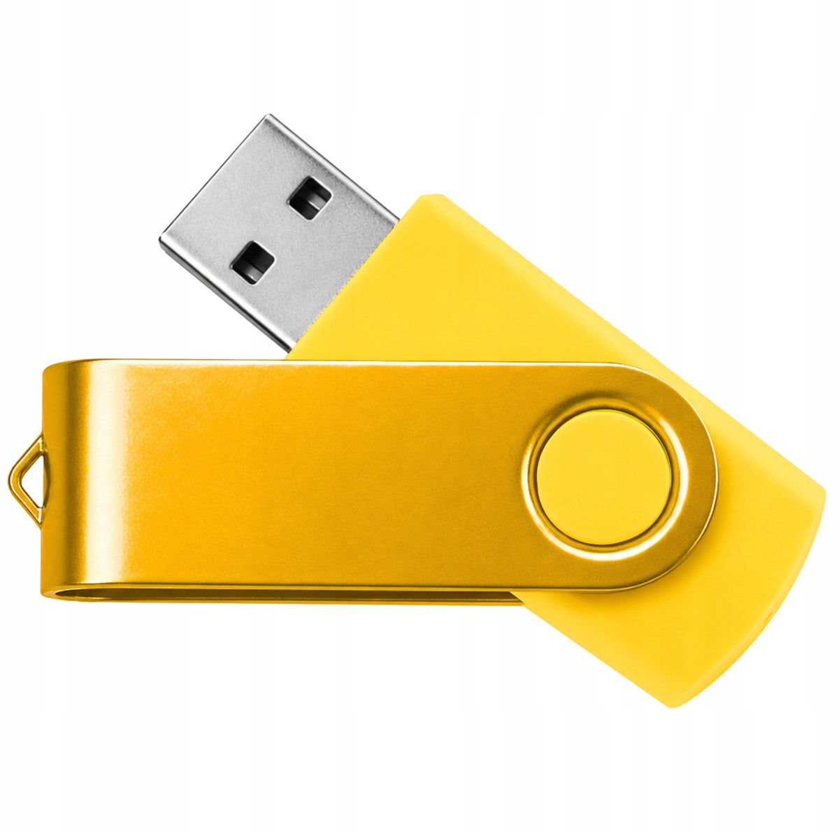 USB flash drive 4gb 2.0 usb memory portable flash drive TWISTER yellow 4gb