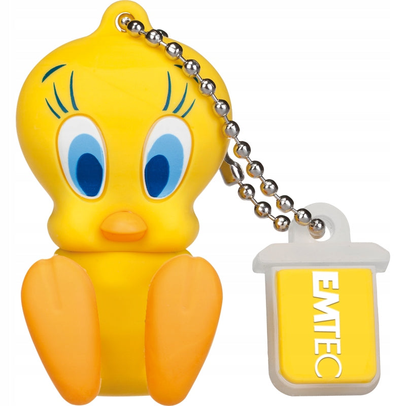 USB flash drive 8GB canary TWEETY Looney Tunes fun Packaging status original
