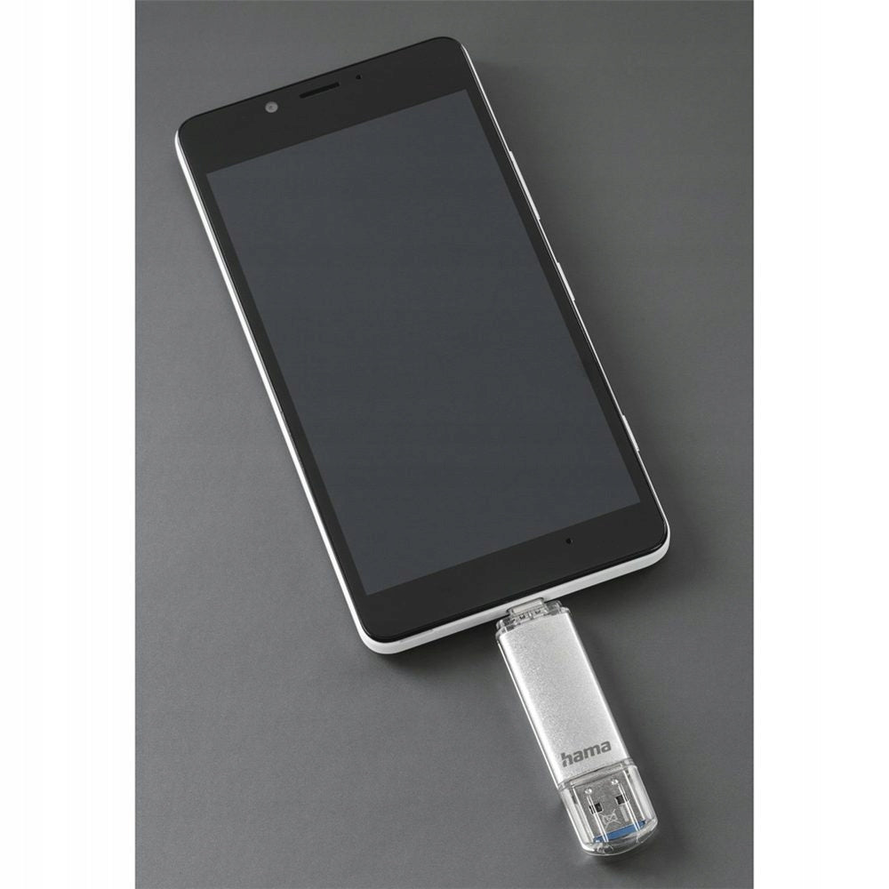 USB flash drive Hama C-Laeta 128 GB USB 3.1 type C silver Manufacturer code 00181073