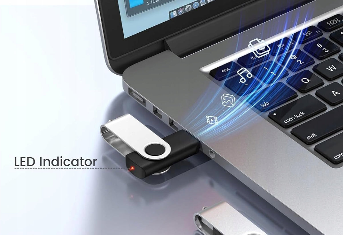 USB flash drive, USB stick ABLAZE 128MB black 100 pieces USB 2.0 Manufacturer code LPNHK413882154