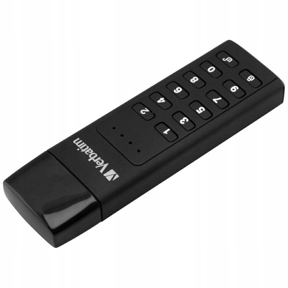 USB flash drive Verbatim Keypad Secure 32GB USB-A 3.2 Gen 1 AES 256 Encryption
