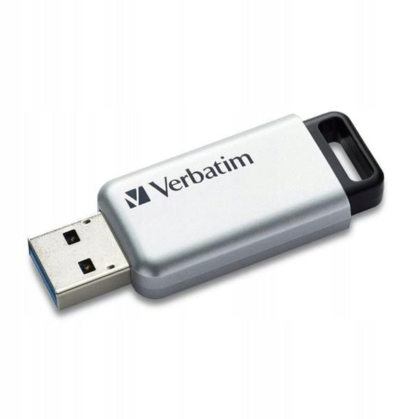 USB flash drive Verbatim Secure Pro flash disk USB 3.0 64GB silver Packaging status original