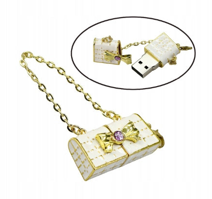 USB flash drive mini bag with bow 16gb