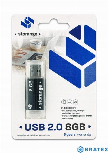 USB flash drive, portable memory usb 2.0 8GB BIUROPOL_PL