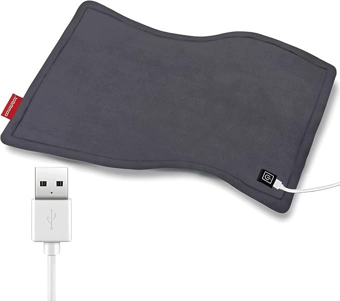 USB heating pad 40x30 cm 3 temperatures auto off 45 min