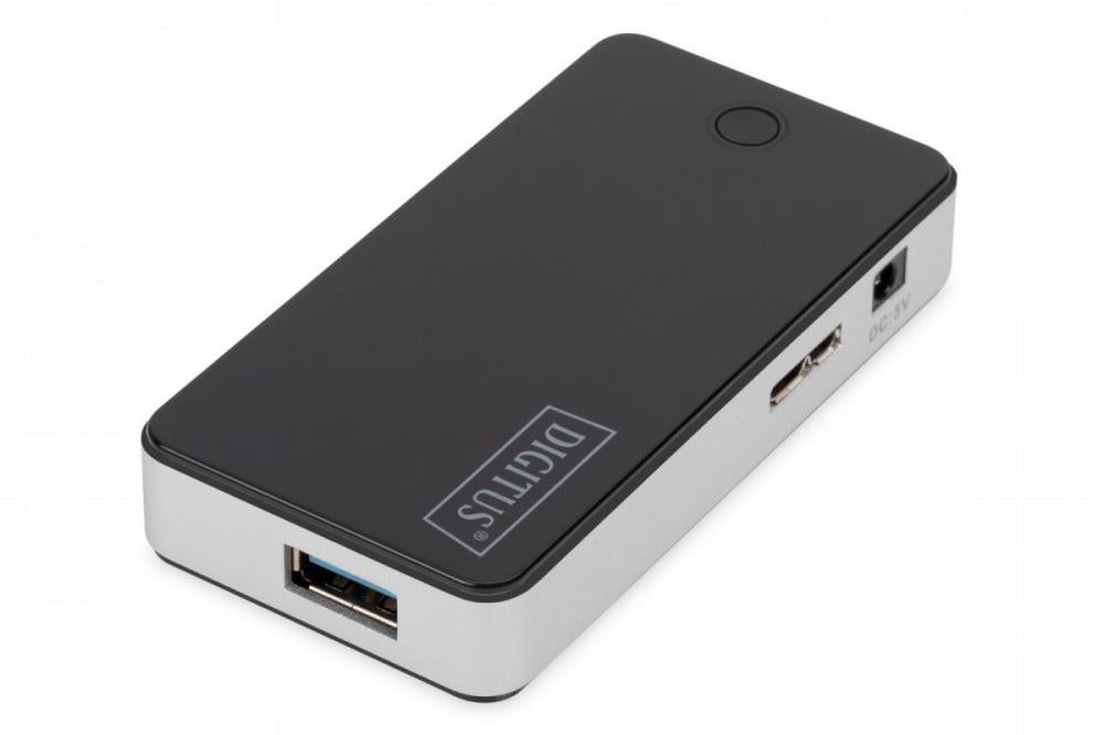 USB hub DIGITUS DA-70231 4xUSB 3.0 active black Manufacturer Digitus