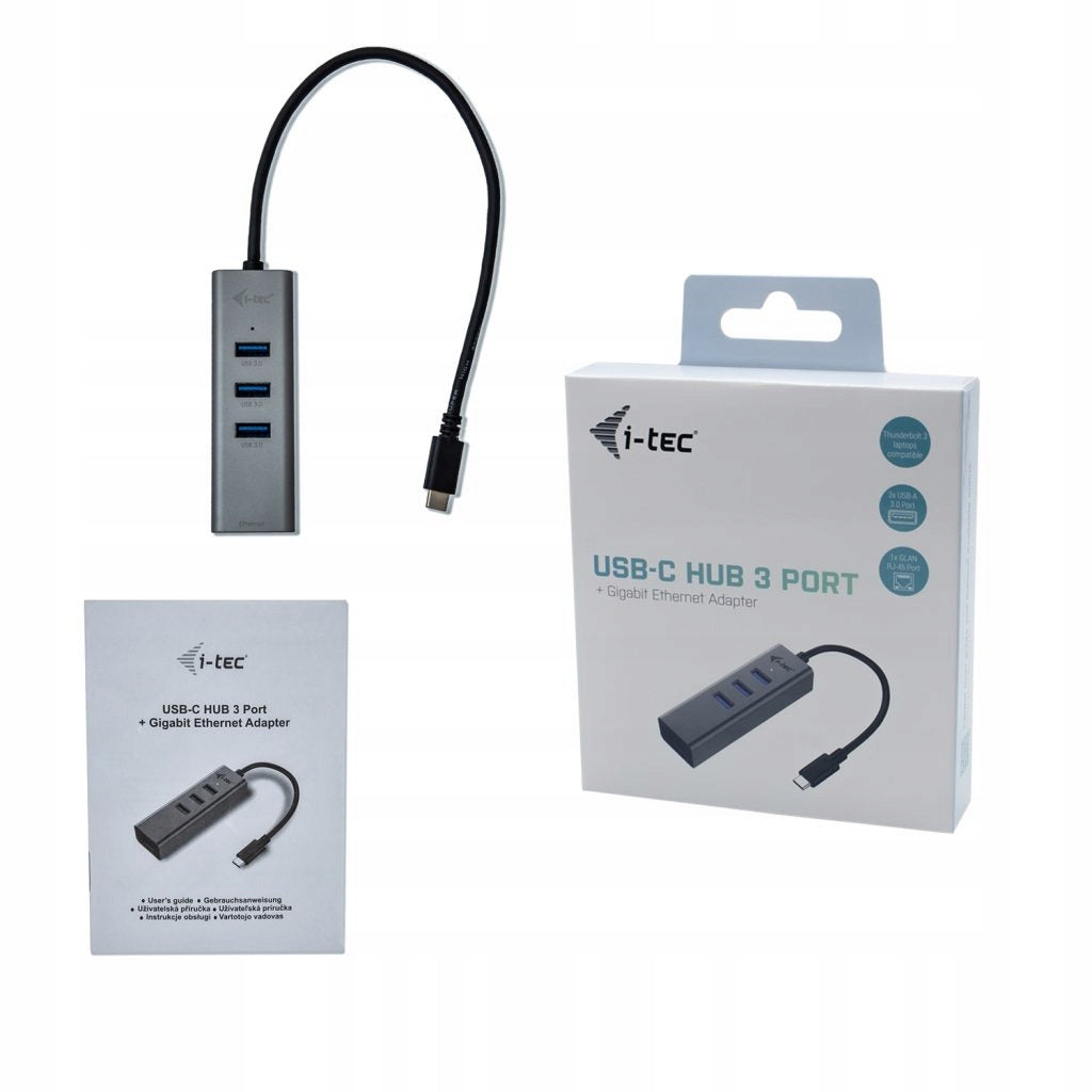 USB hub I-tec C31METALG3HUB Manufacturer I-Tec