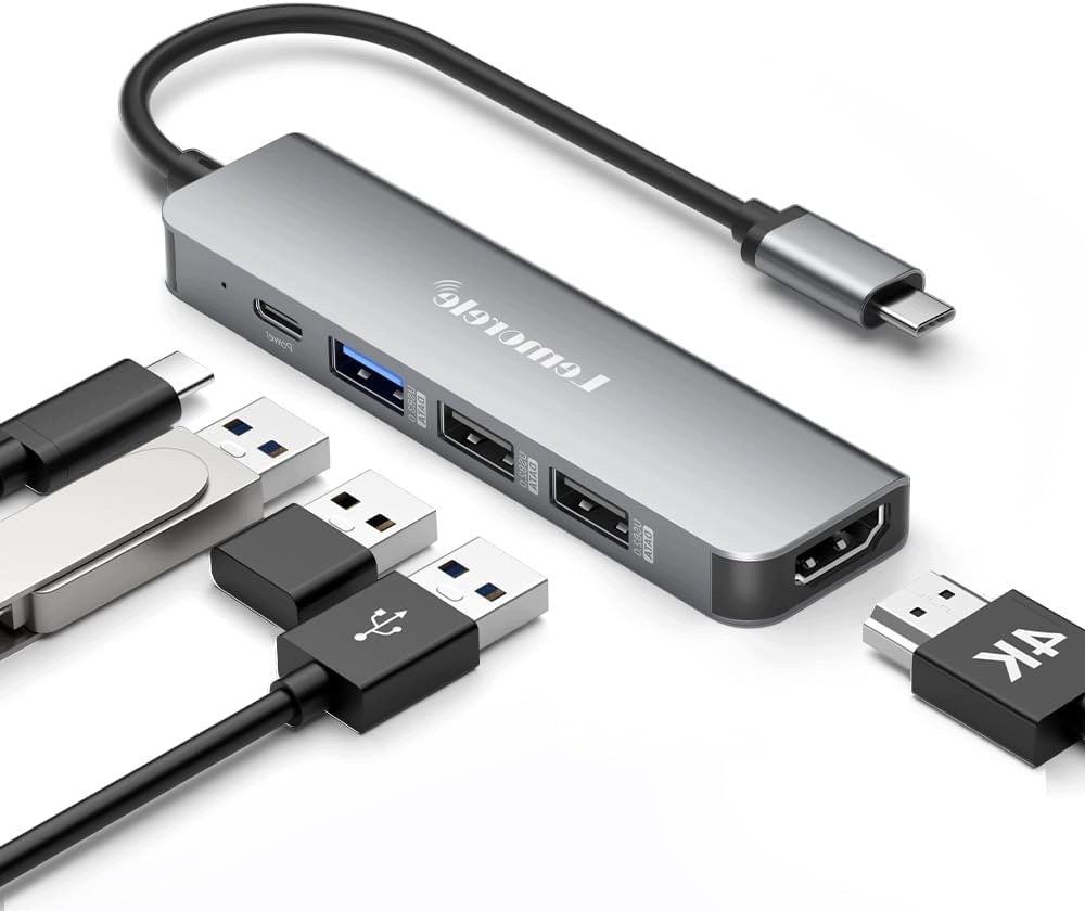 USB hub Lemorele 5908040650269 5 ports