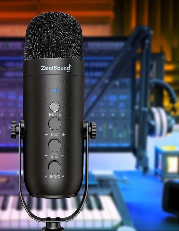 USB microphone for streaming – PC, PS5, phone, plug & play set Manufacturer code KUY