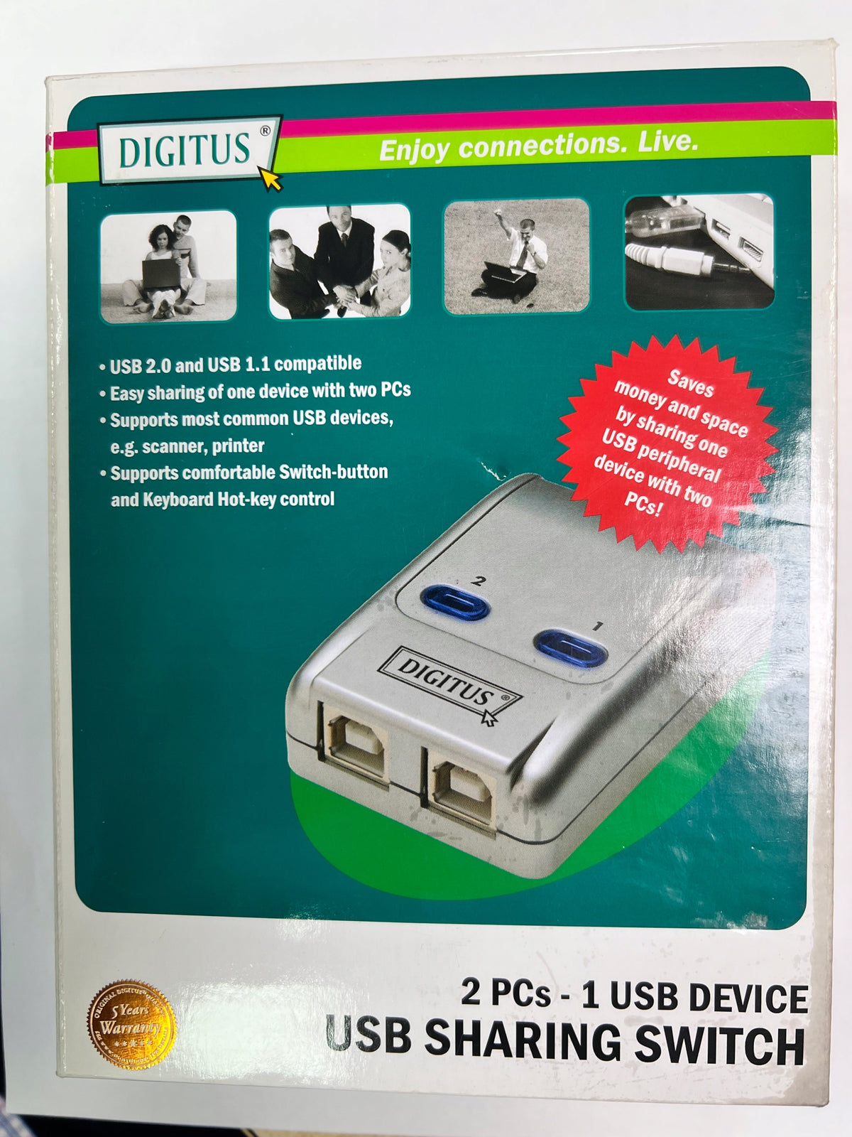 USB switch DIGITUS DA-70135