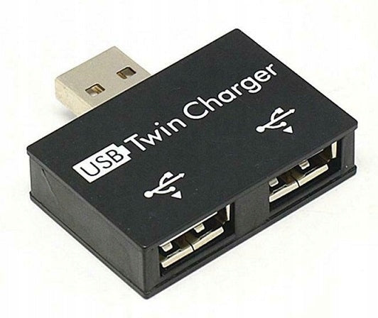 USB to 2x USB 2.0 HUB Splitter