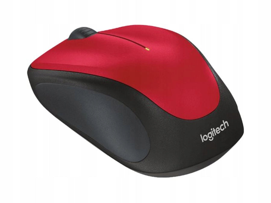 USB wireless mouse Logitech M235 red Color black
