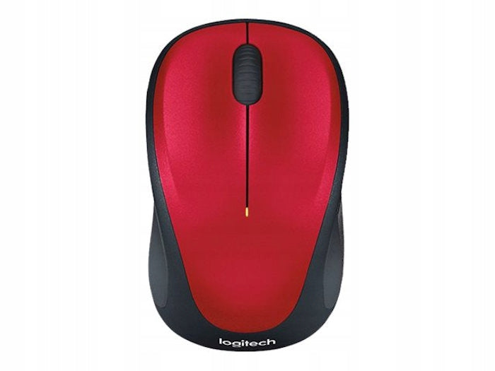 USB wireless mouse Logitech M235 red