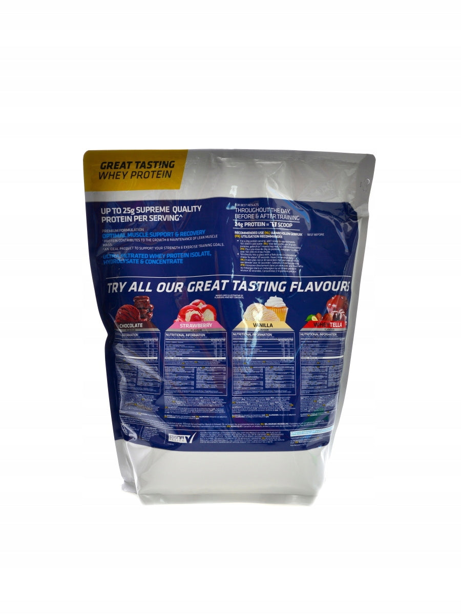 USN 100% Premium whey protein BAG 2000g jahoda Packaging status original