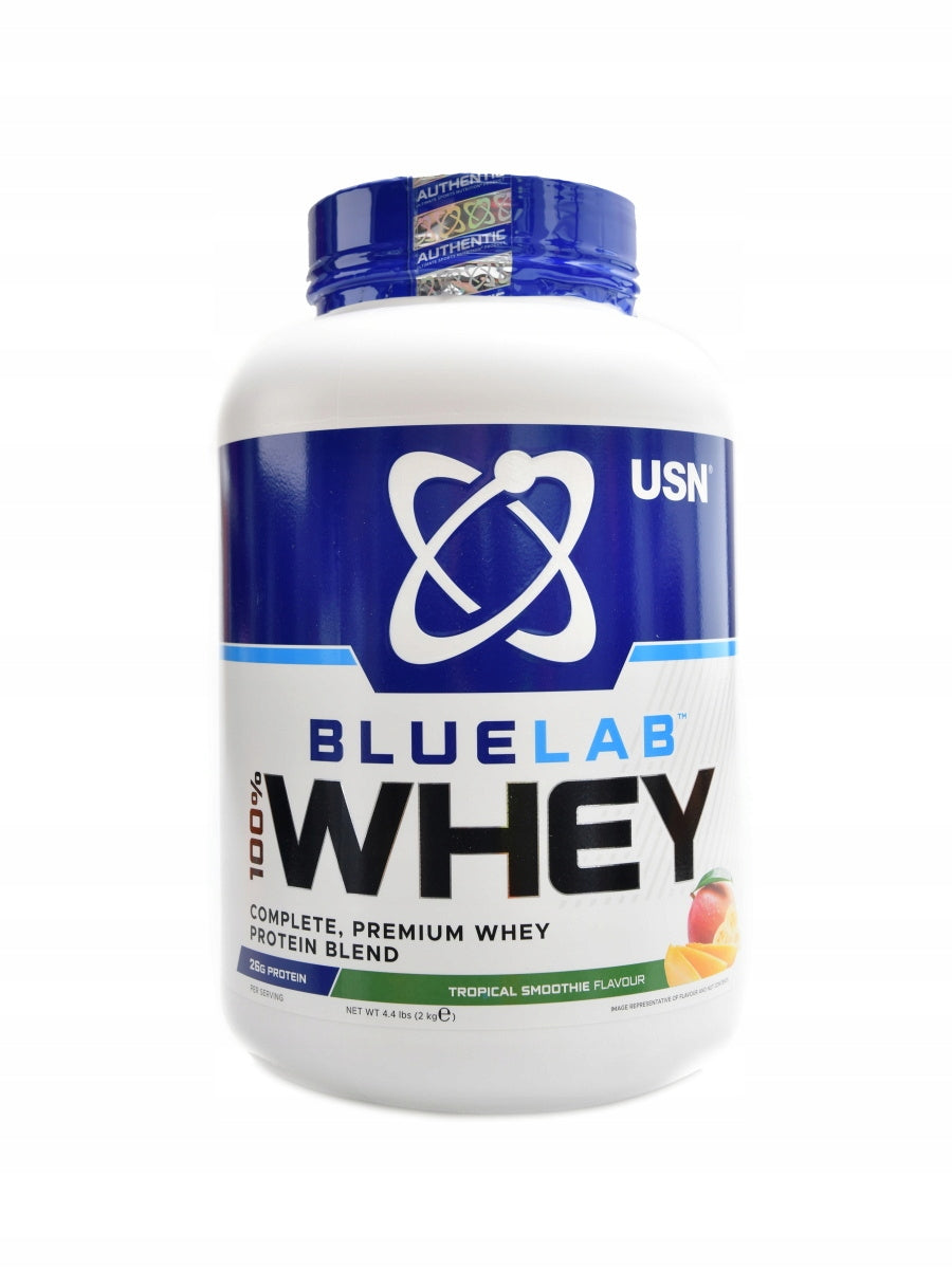 USN Bluelab 100% whey protein 2000 g tropical smoothie