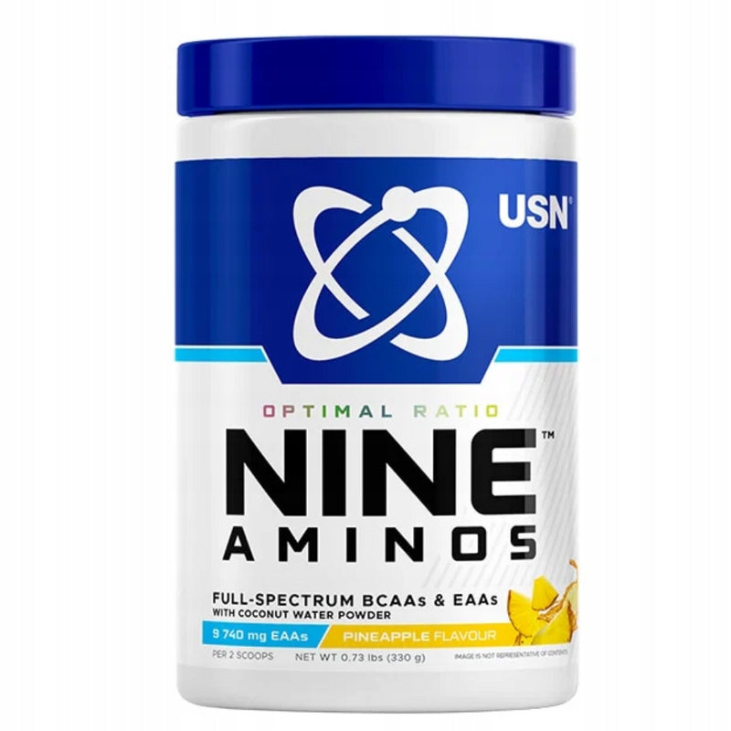 USN Nine Aminos 330 Exogenous Amino Acids 9 EAA BCAA Regeneration