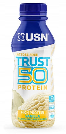 USN Trust Protein Fuel 500ml Flavour Vanilla PROTEIN DRINK 50g Protein