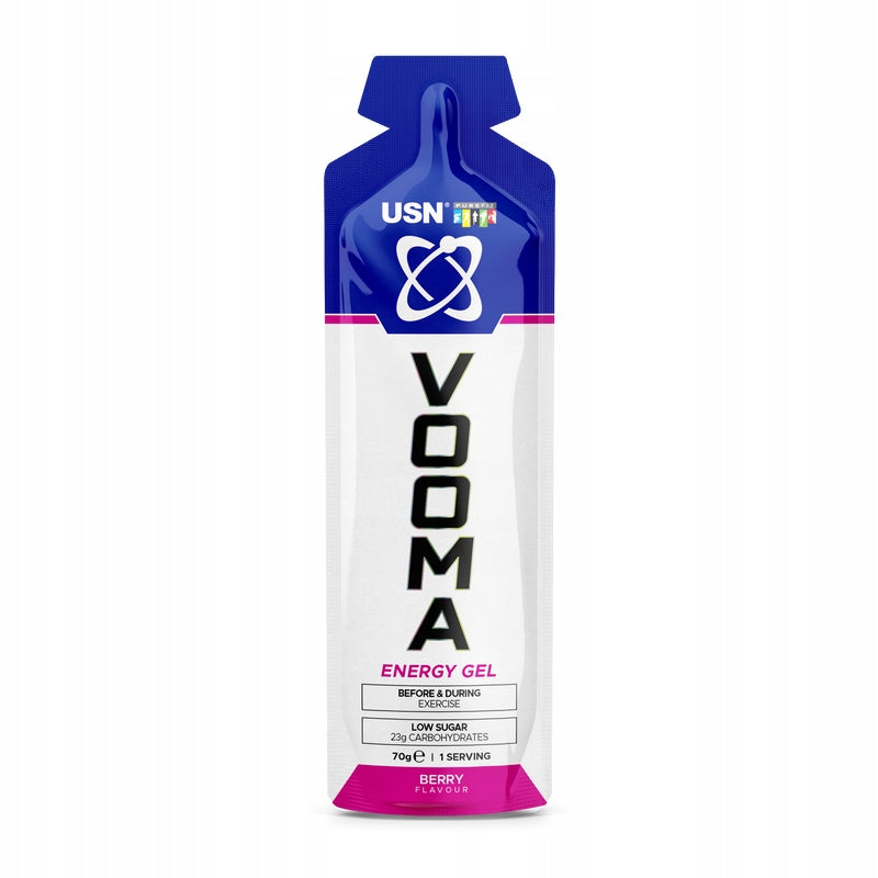 USN Vooma Energy Gel Carbo Carbohydrates Running Bike Energy Gel Expiration date at least 3 months from the date of purchase