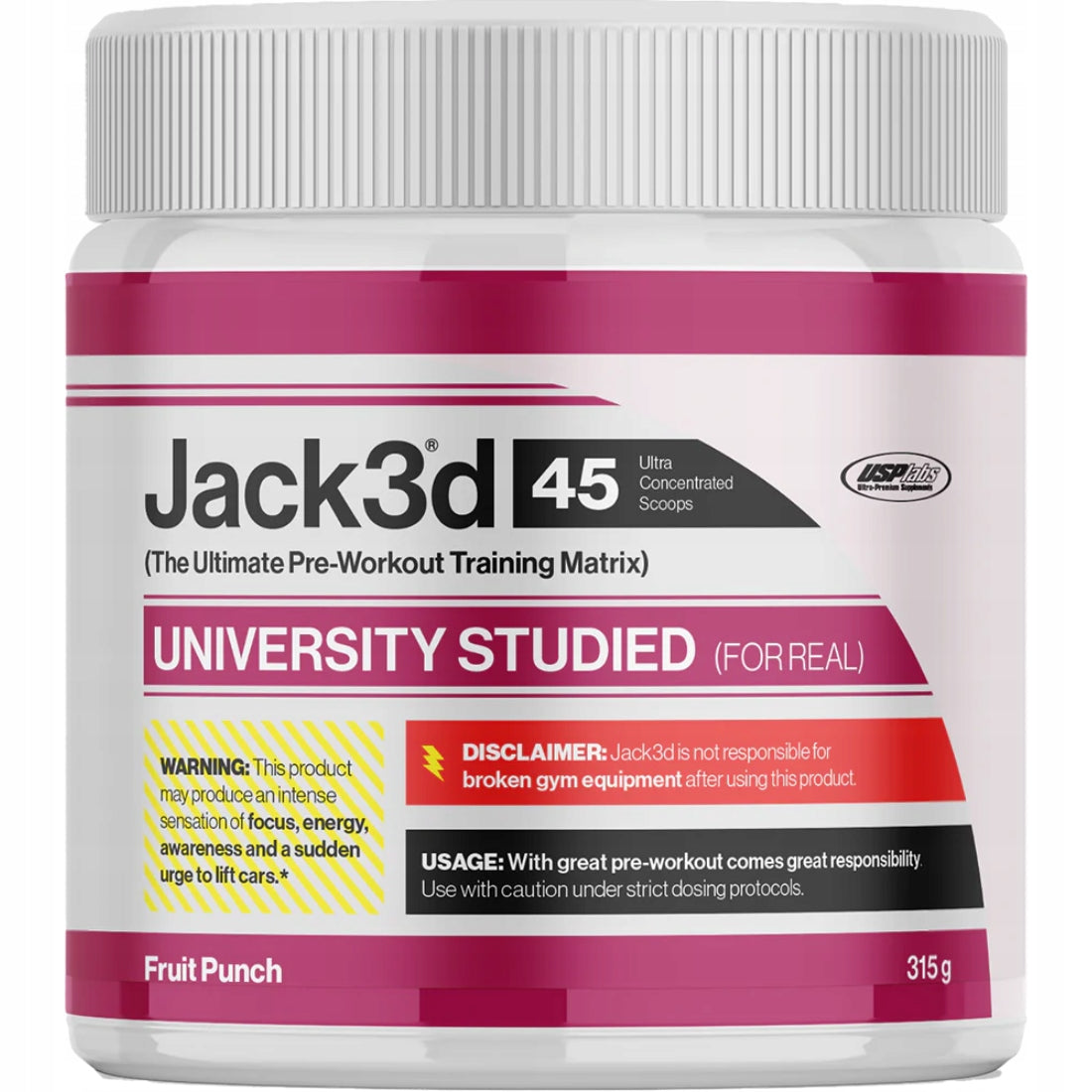 USP Labs Jack 3D Advanced 315g Blue Raspberry