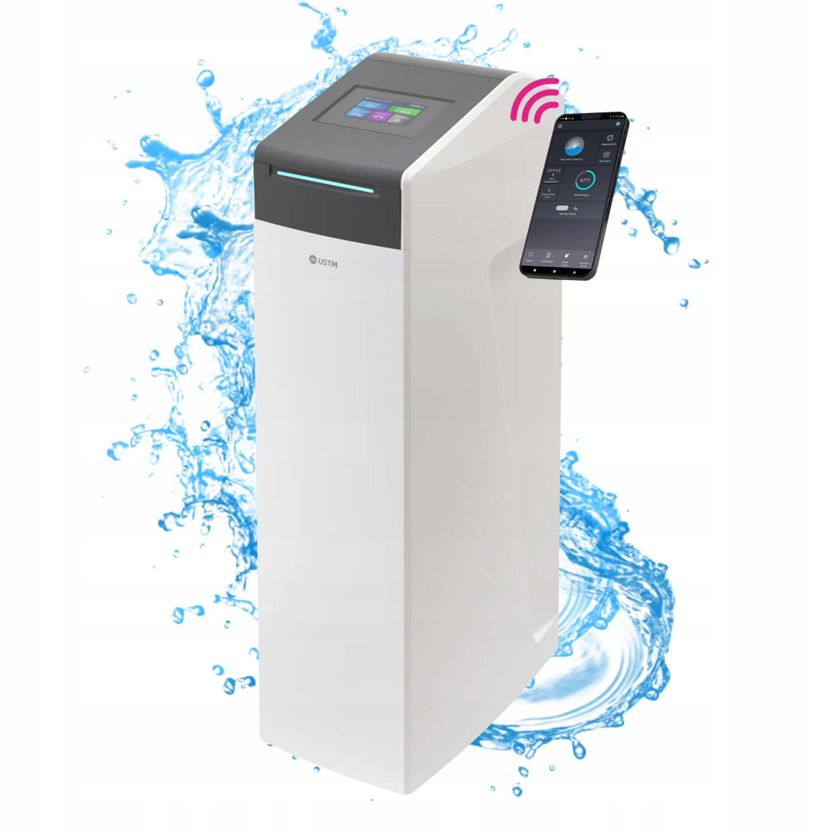 USTM LASER SOFTENER 30 TREATMENT STATION 30L SMART PREMIUM WITH APPLICATION