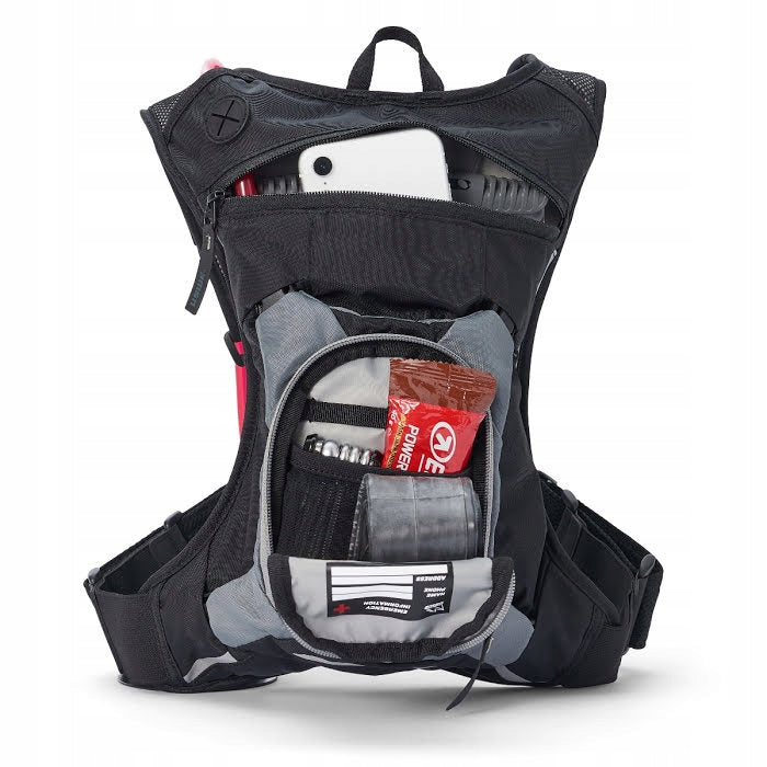 USWE ZZZZ CAMEL BIKE BAG MTB HYDRO 3 CARBON BLACK Packaging status original