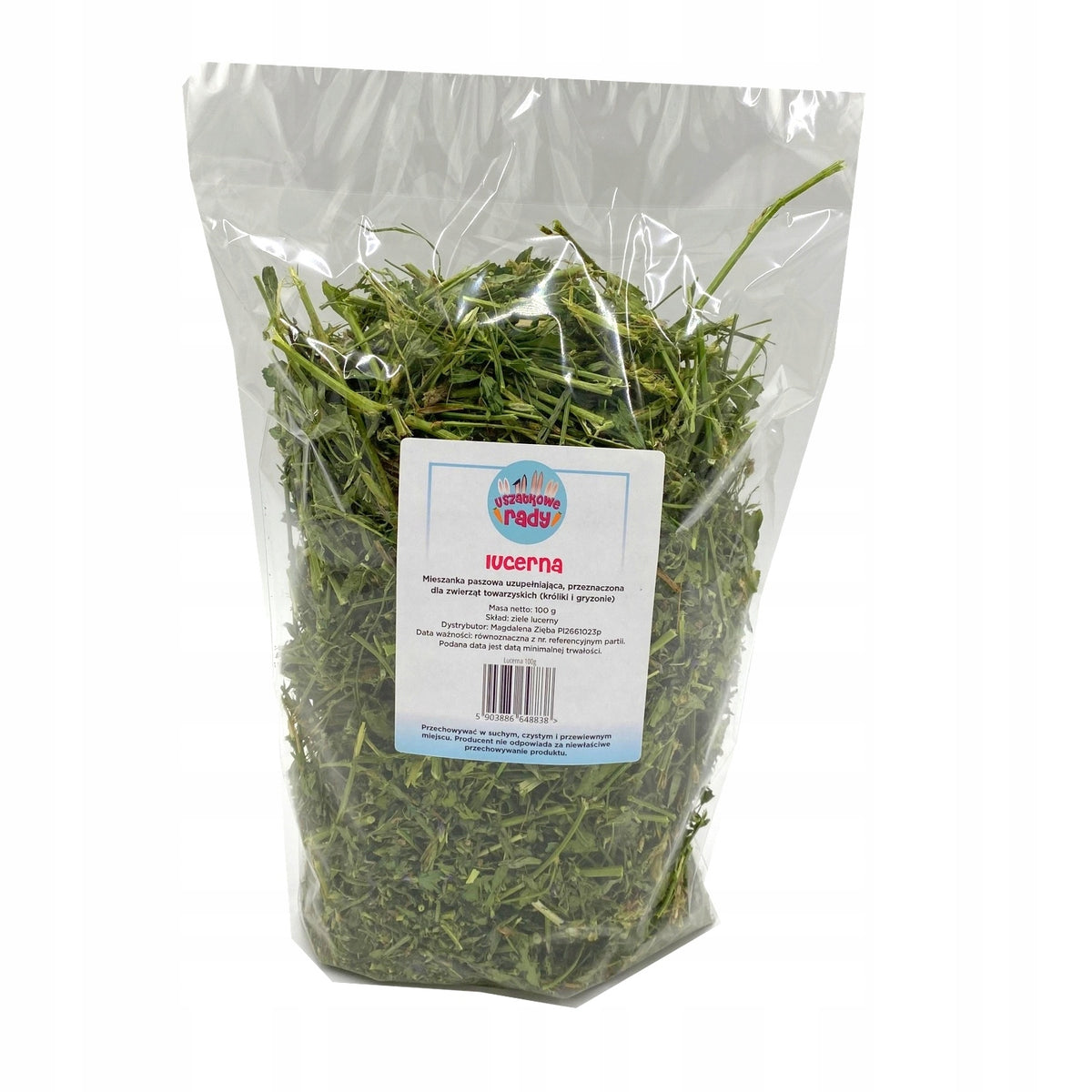 USZATKOWE RADY Lucerne 100g FOR RABBITS AND RODENTS