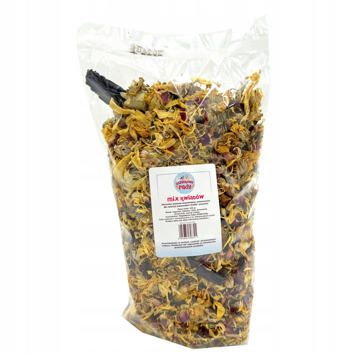 USZATKOWE RADY MIX Mixture of flowers 100g RABBIT RODENT