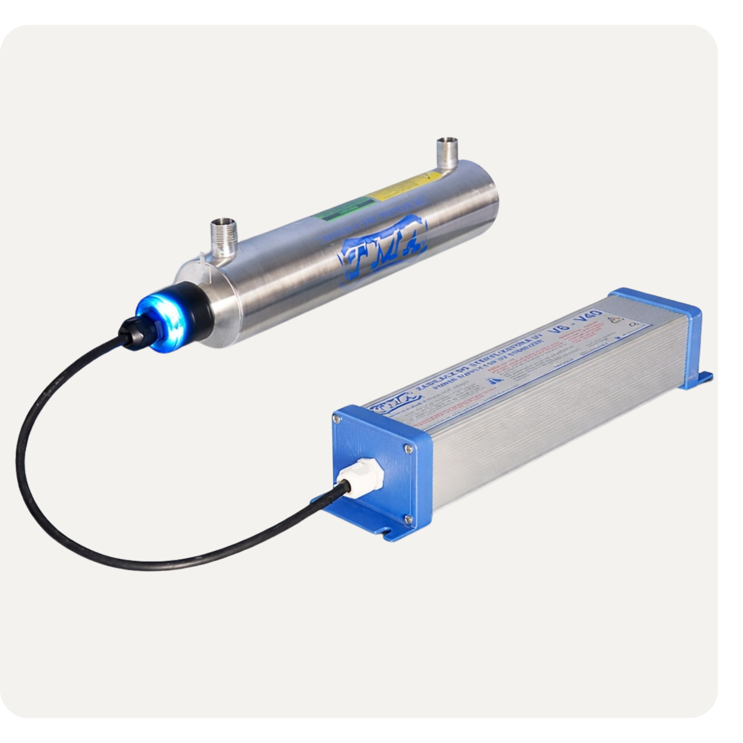 UV sterilizer TMA D2 (0,75 M3/h) Bactericidal lamp for water disinfection Packaging status original
