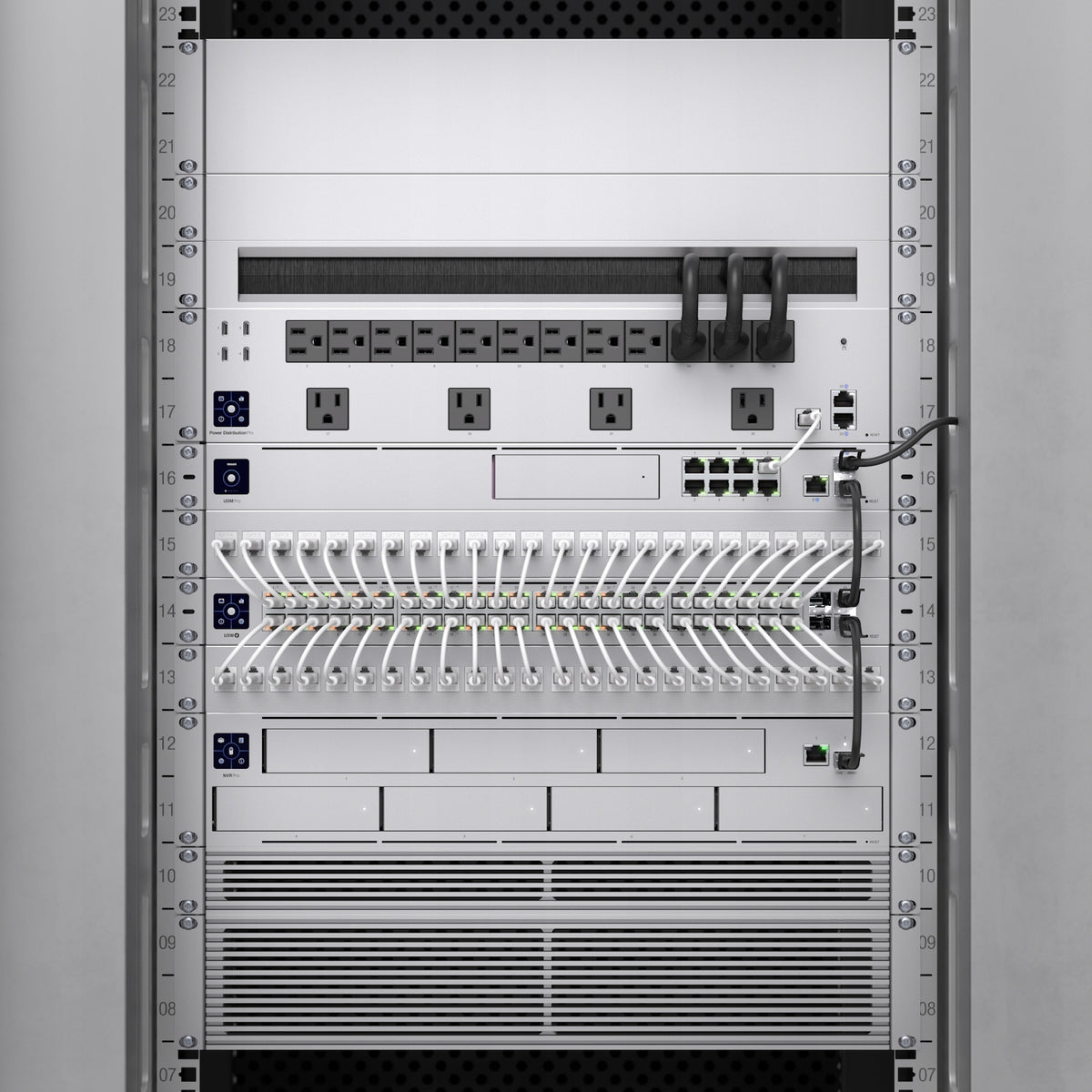 Ubiquiti UACC-RACK-PANEL-VENTED-1U Rack Mount 1U Vented Blank Panel Manufacturer Ubiquiti