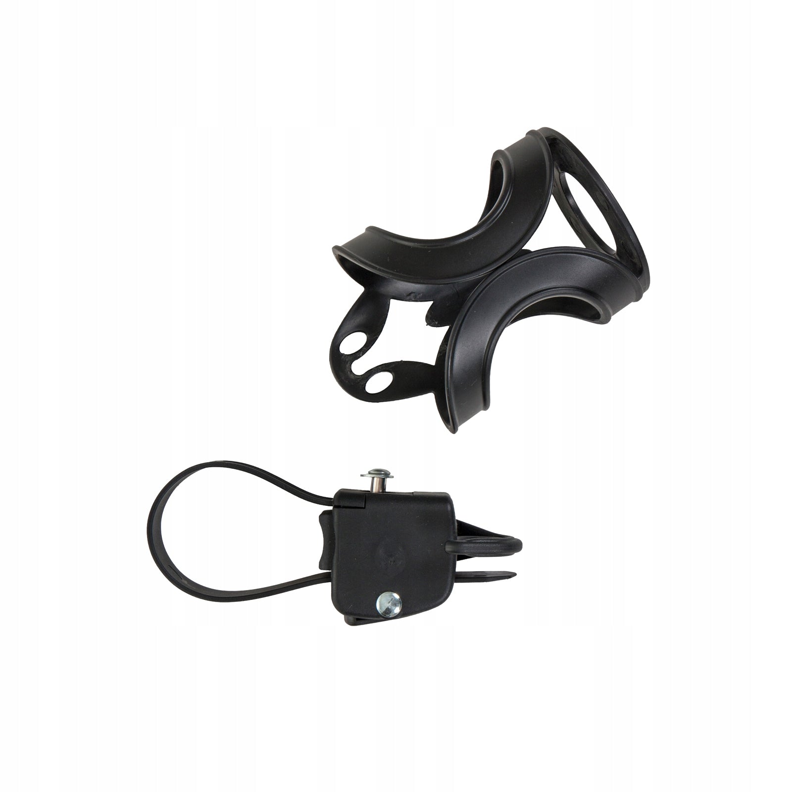 Universeller Getränkehalter für Kinderwagen Fillikid, schwarz 