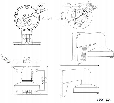 Hikvision DS-1272ZJ-110-TRS