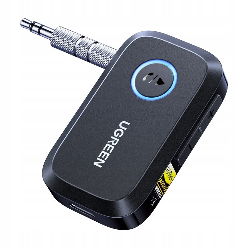 Ugreen 55546 Adapter Bluetooth 6.0 Receiver LDAC Hi-Res Audio AUX 3.5mm Manufacturer code 55546