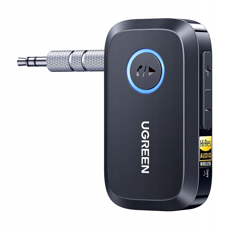 Ugreen 55546 Adapter Bluetooth 6.0 Receiver LDAC Hi-Res Audio AUX 3.5mm Packaging status original