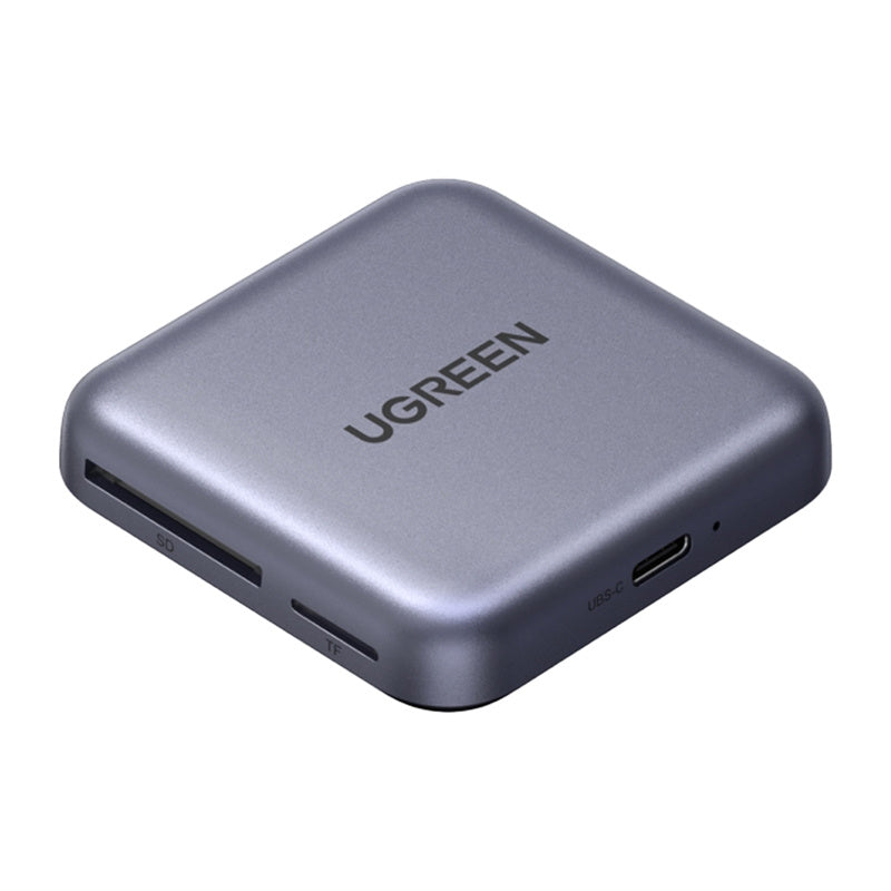 Ugreen CM898 Adapter 3in1 USB-C MagSafe Card Reader SD TF PD 100W Black