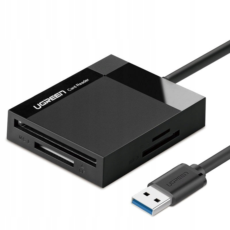 Ugreen USB 3.0 5 Gbps SD microSD CF MS card reader with 0,5 m cable