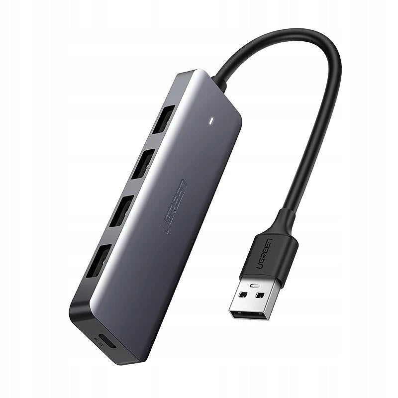 Ugreen USB HUB Splitter - 4x USB 3.2 Gen 1 with Micro USB Power Port