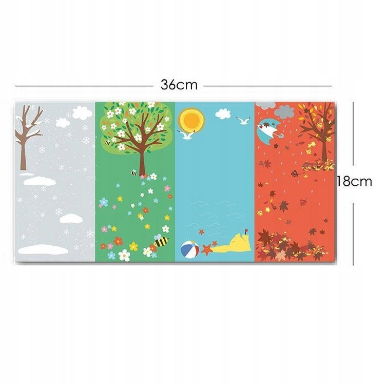 Apli Kids magnetinis žaidimas-dėlionė Sezonai
