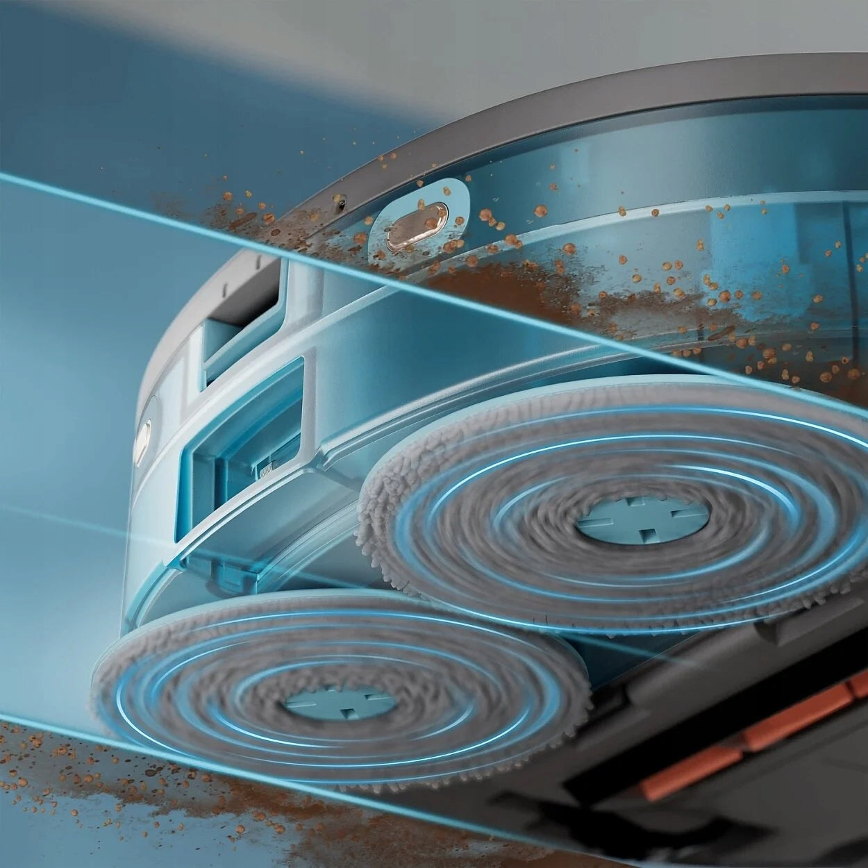 Uklízecí robot Philips XU5100/10 stříbrný/šedý Brand Philips
